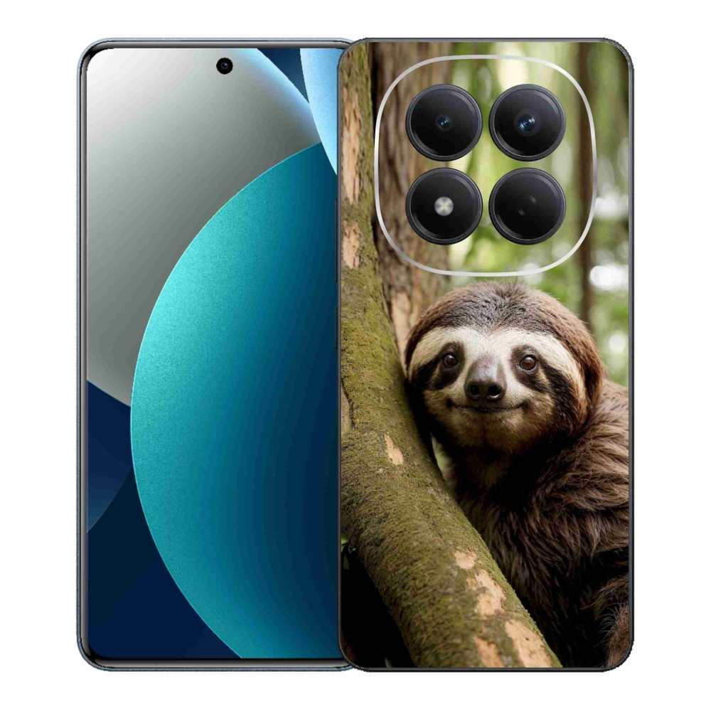 Gélový kryt mmCase na Xiaomi Redmi Note 15 Pro - usmievavý leňochod