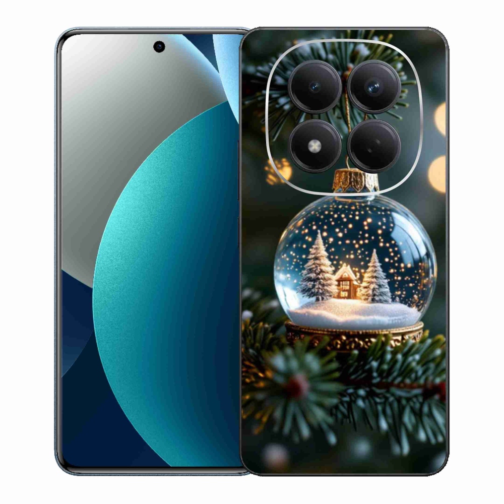 Gélový kryt mmCase na Xiaomi Redmi Note 15 Pro - vianočné gule 2