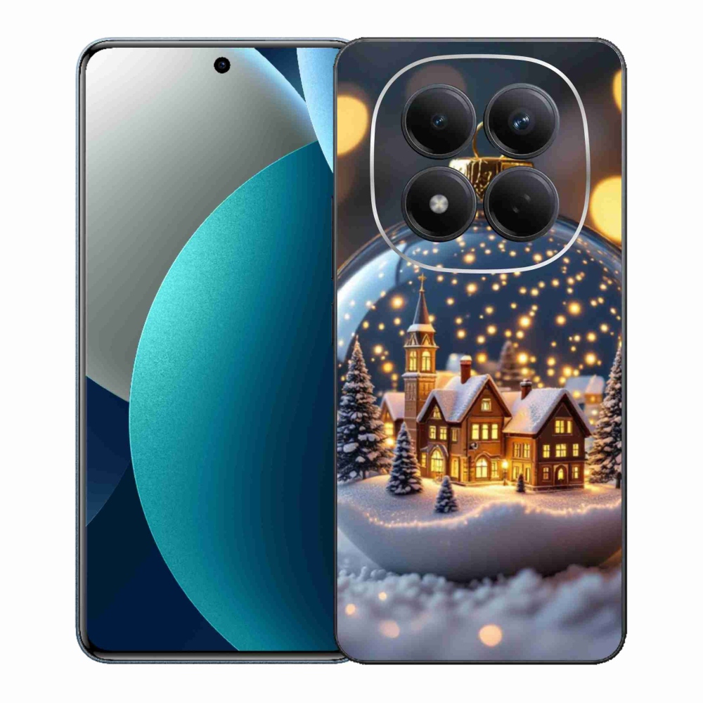 Gélový kryt mmCase na Xiaomi Redmi Note 15 Pro - vianočné gule 4