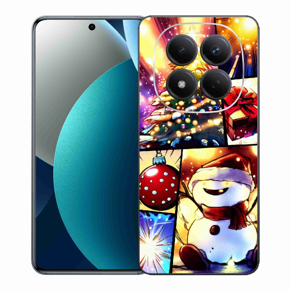Gélový kryt mmCase na Xiaomi Redmi Note 15 Pro - vianočné motívy 1