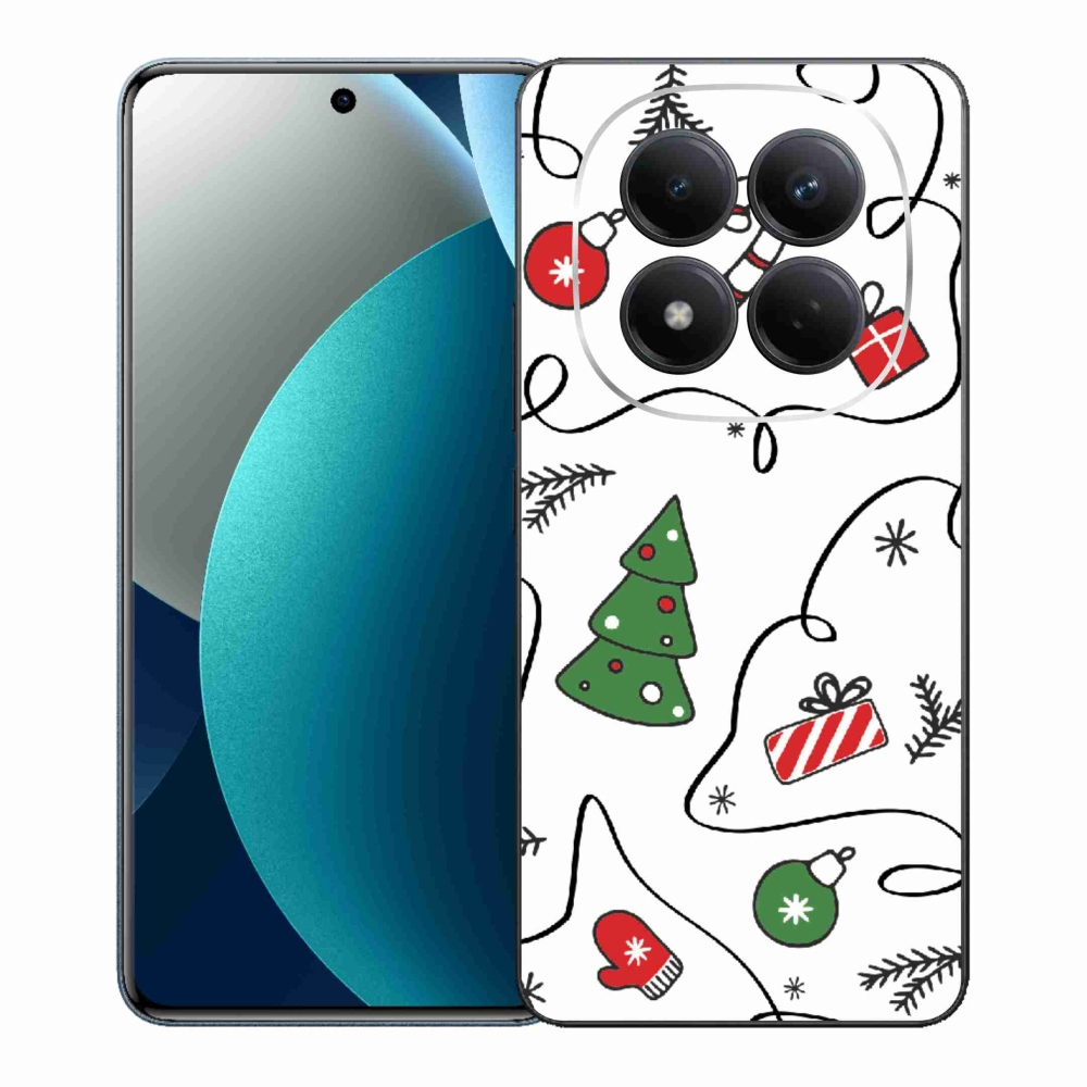 Gélový kryt mmCase na Xiaomi Redmi Note 15 Pro - vianočné motívy