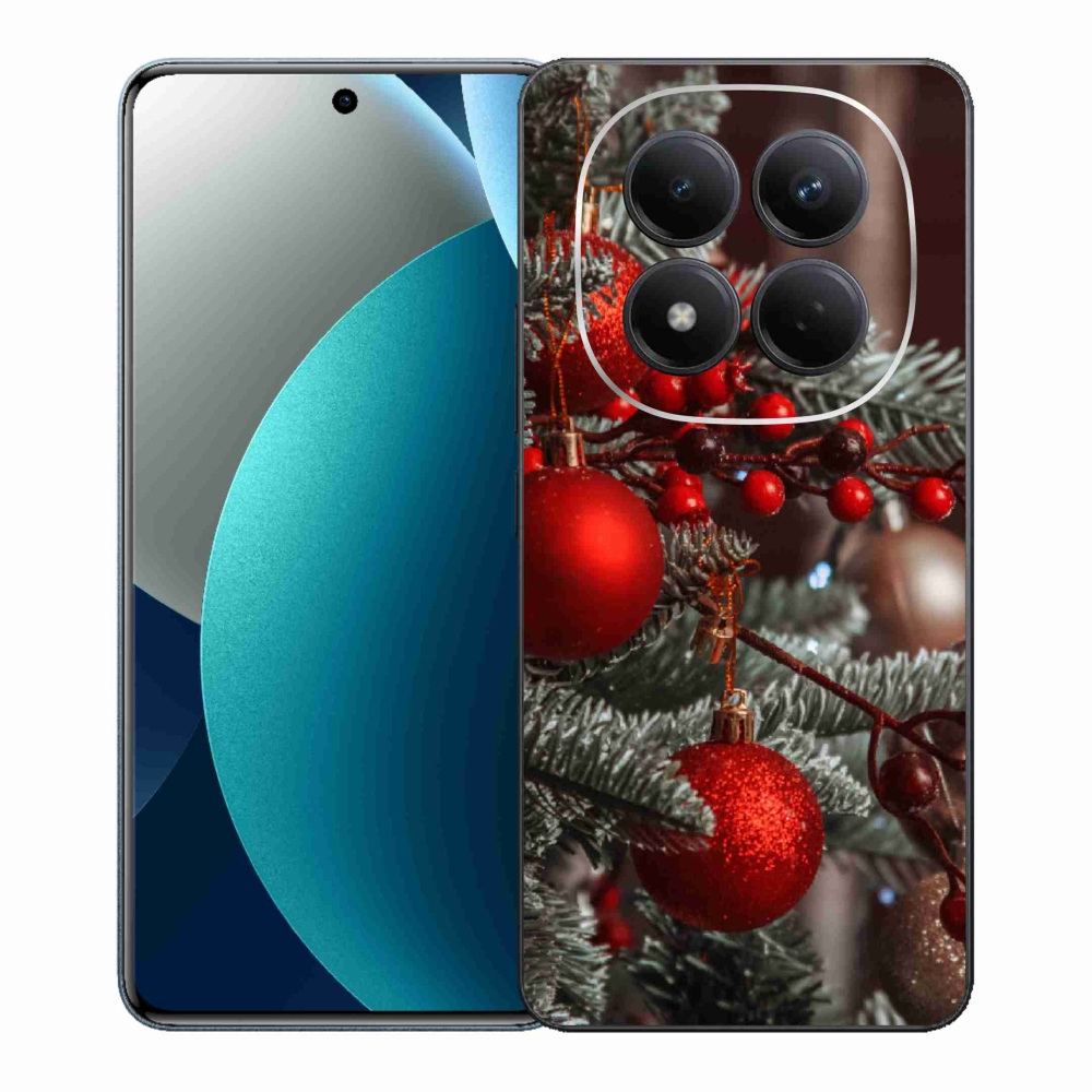 Gélový kryt mmCase na Xiaomi Redmi Note 15 Pro - vianočné ozdoby 2
