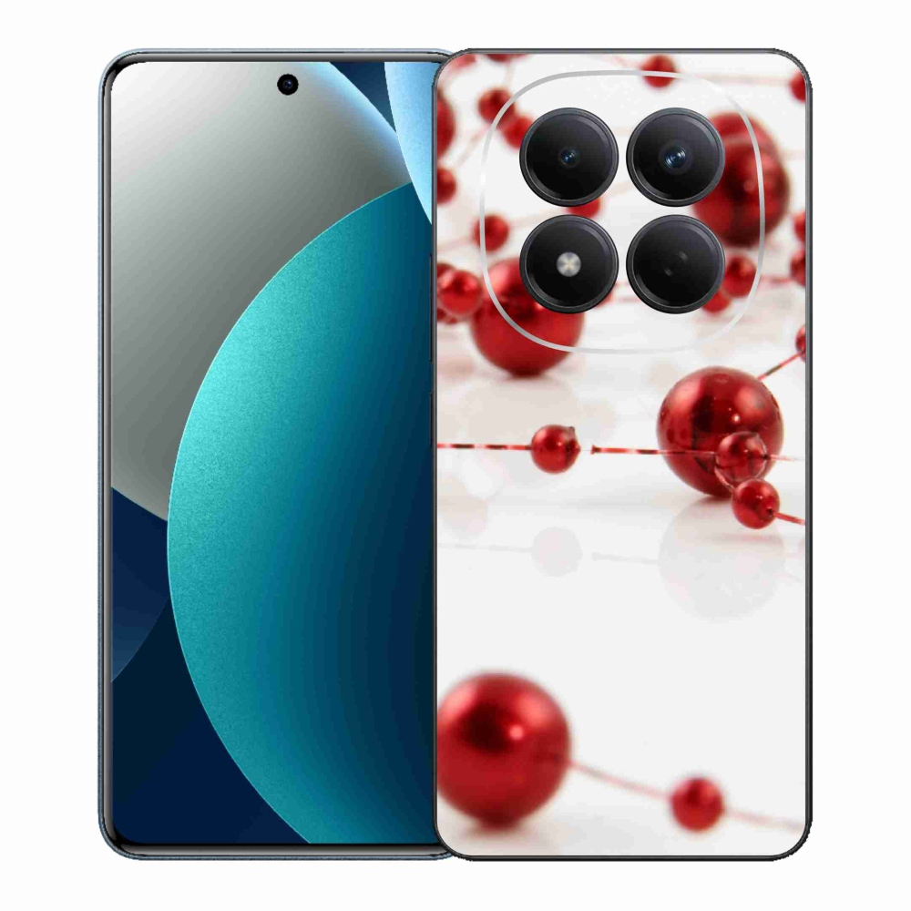 Gélový kryt mmCase na Xiaomi Redmi Note 15 Pro - vianočná reťaz