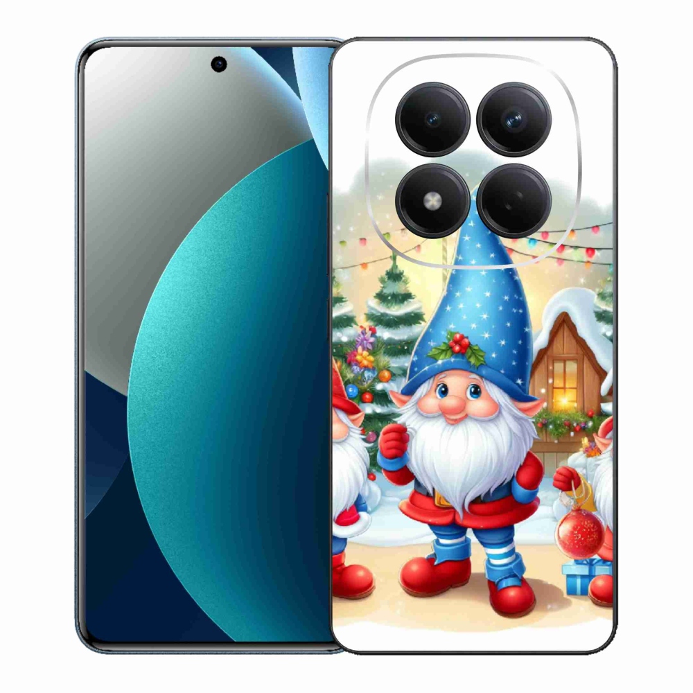 Gélový kryt mmCase na Xiaomi Redmi Note 15 Pro - vianočné škriatkovia