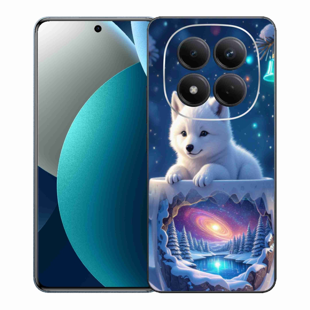 Gélový kryt mmCase na Xiaomi Redmi Note 15 Pro - vianočné šteňa