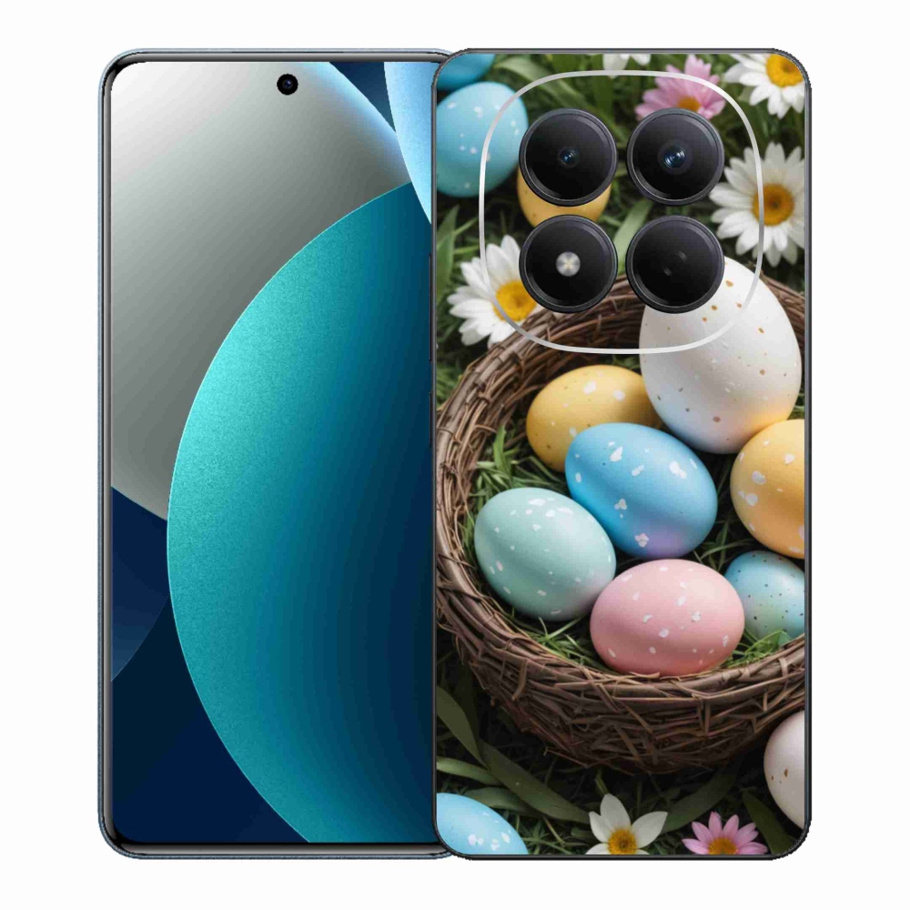 Gélový kryt mmCase na Xiaomi Redmi Note 15 Pro - veľkonočné vajíčka 2