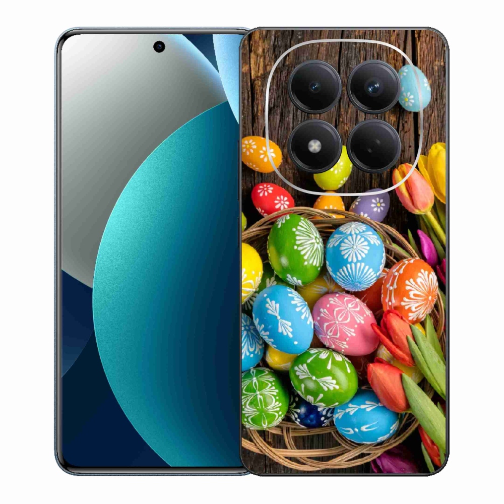 Gélový kryt mmCase na Xiaomi Redmi Note 15 Pro - veľkonočné vajíčka