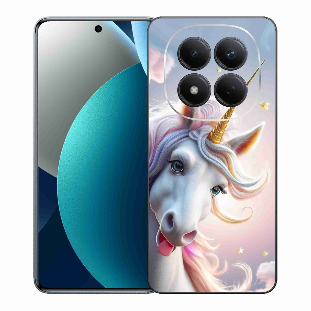 Gélový kryt mmCase na Xiaomi Redmi Note 15 Pro - veselý jednorožec