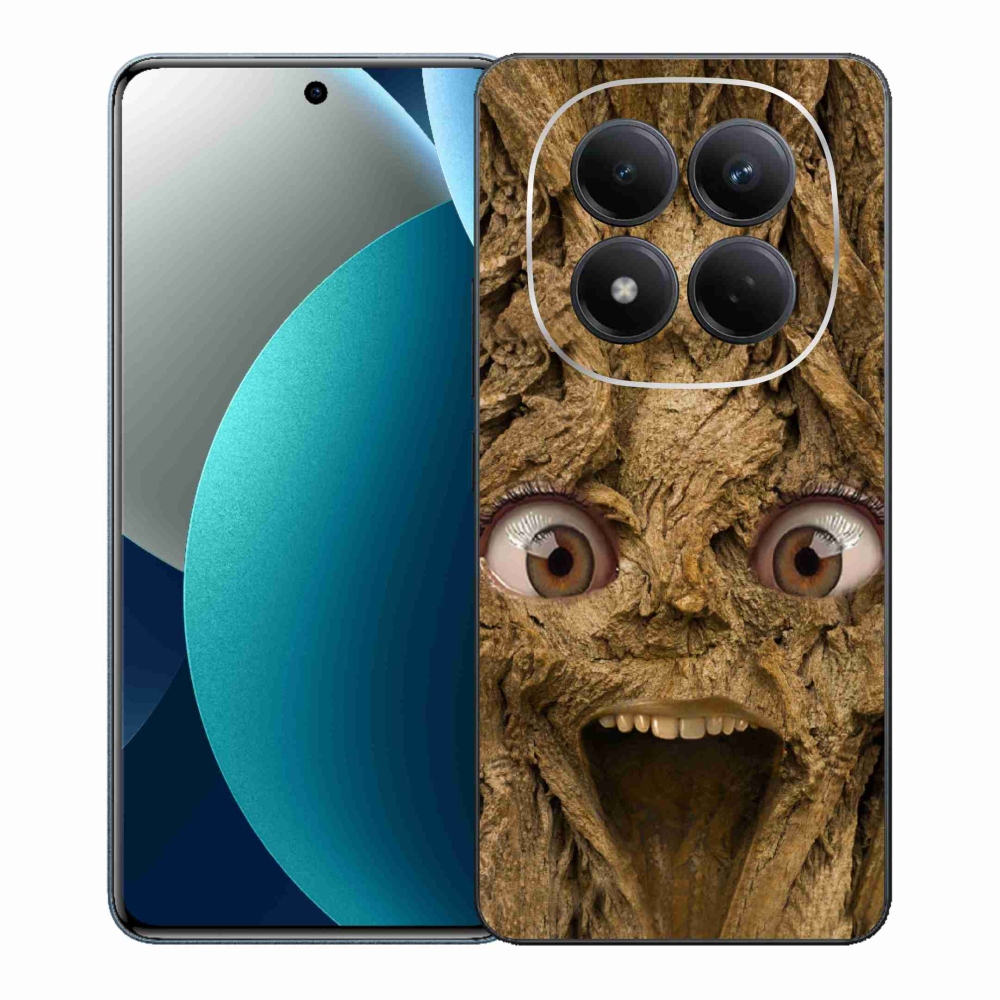 Gélový kryt mmCase na Xiaomi Redmi Note 15 Pro - veselý strom s očami