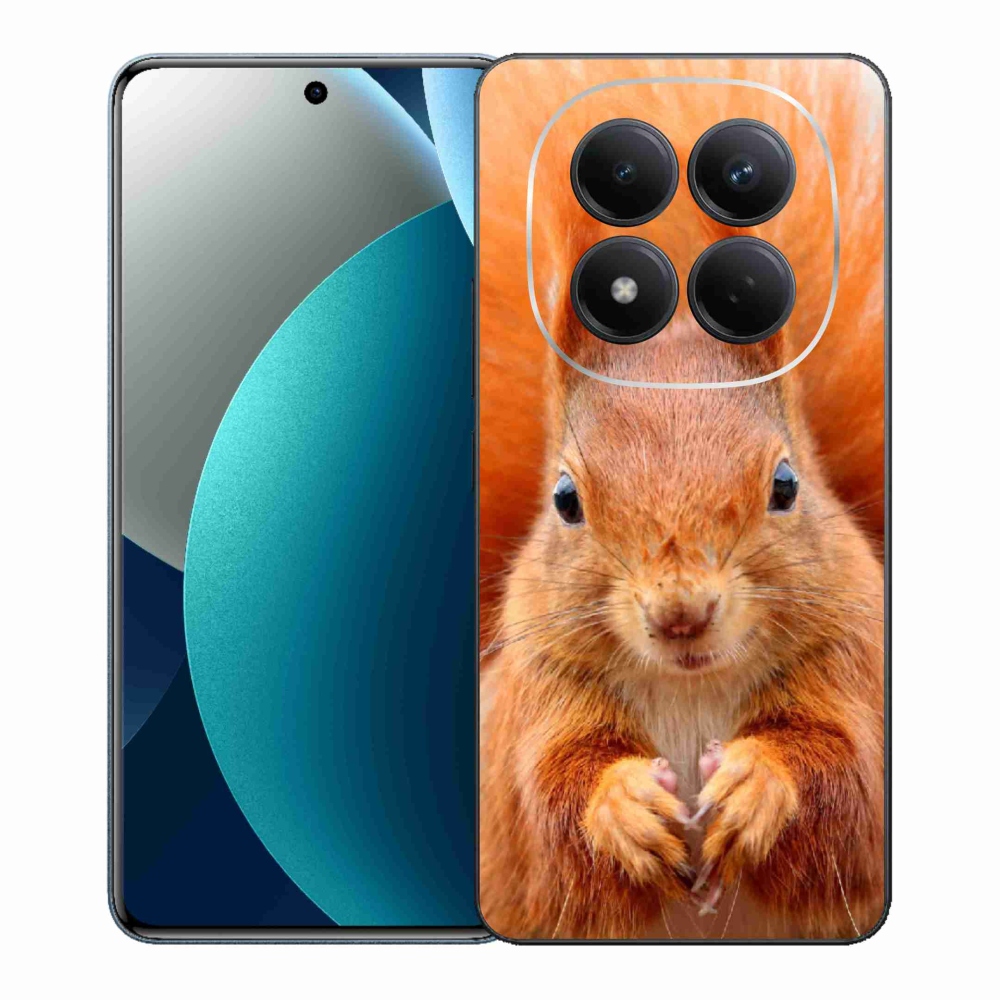 Gélový kryt mmCase na Xiaomi Redmi Note 15 Pro - veverička