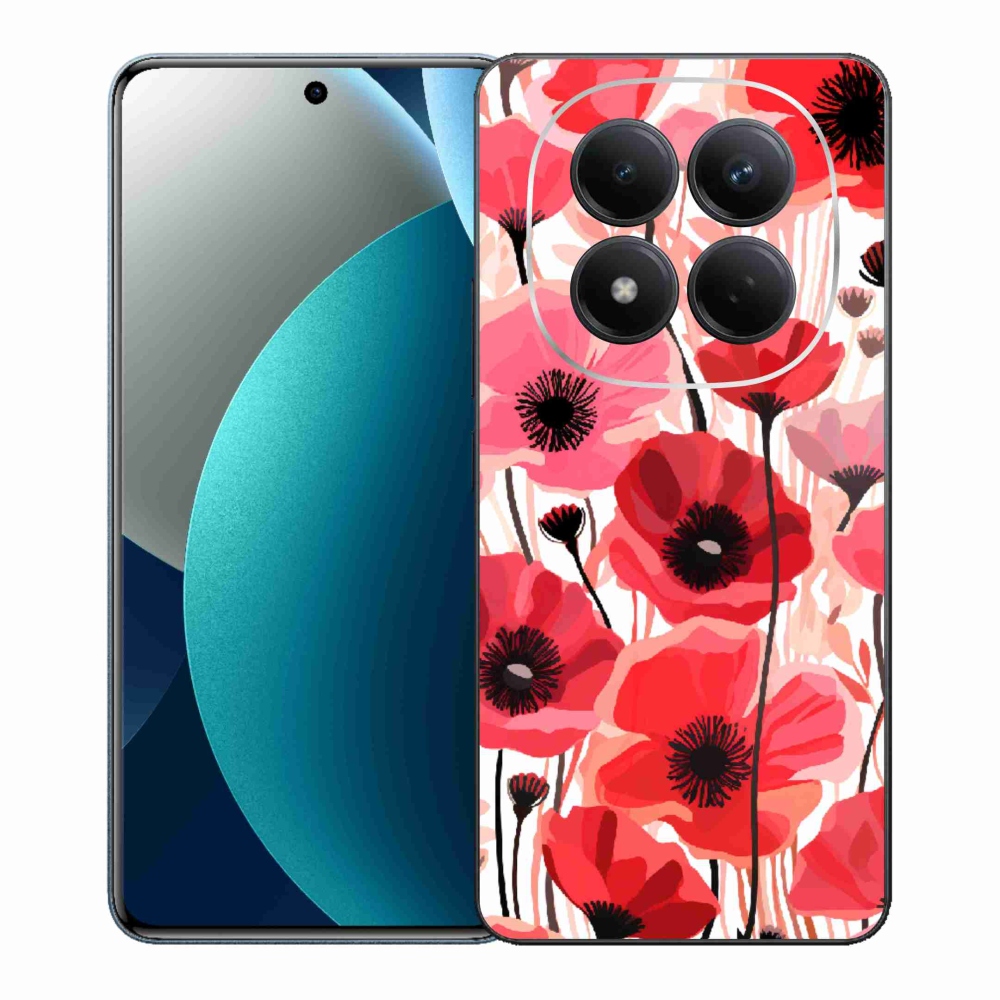 Gélový kryt mmCase na Xiaomi Redmi Note 15 Pro - vlčí mak 1