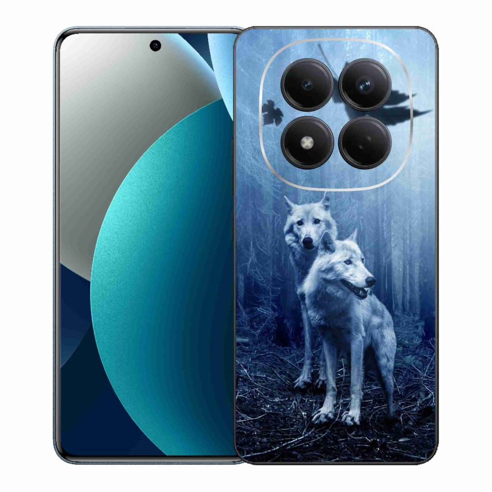 Gélový kryt mmCase na Xiaomi Redmi Note 15 Pro - vlci v lese