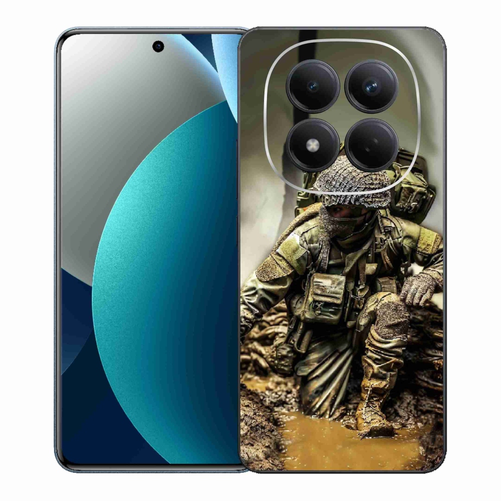 Gélový kryt mmCase na Xiaomi Redmi Note 15 Pro - vojak