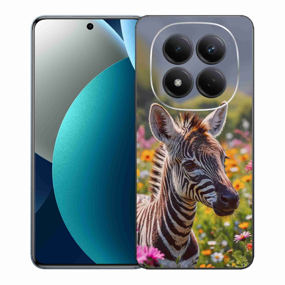 Gélový kryt mmCase na Xiaomi Redmi Note 15 Pro - zebra na lúke
