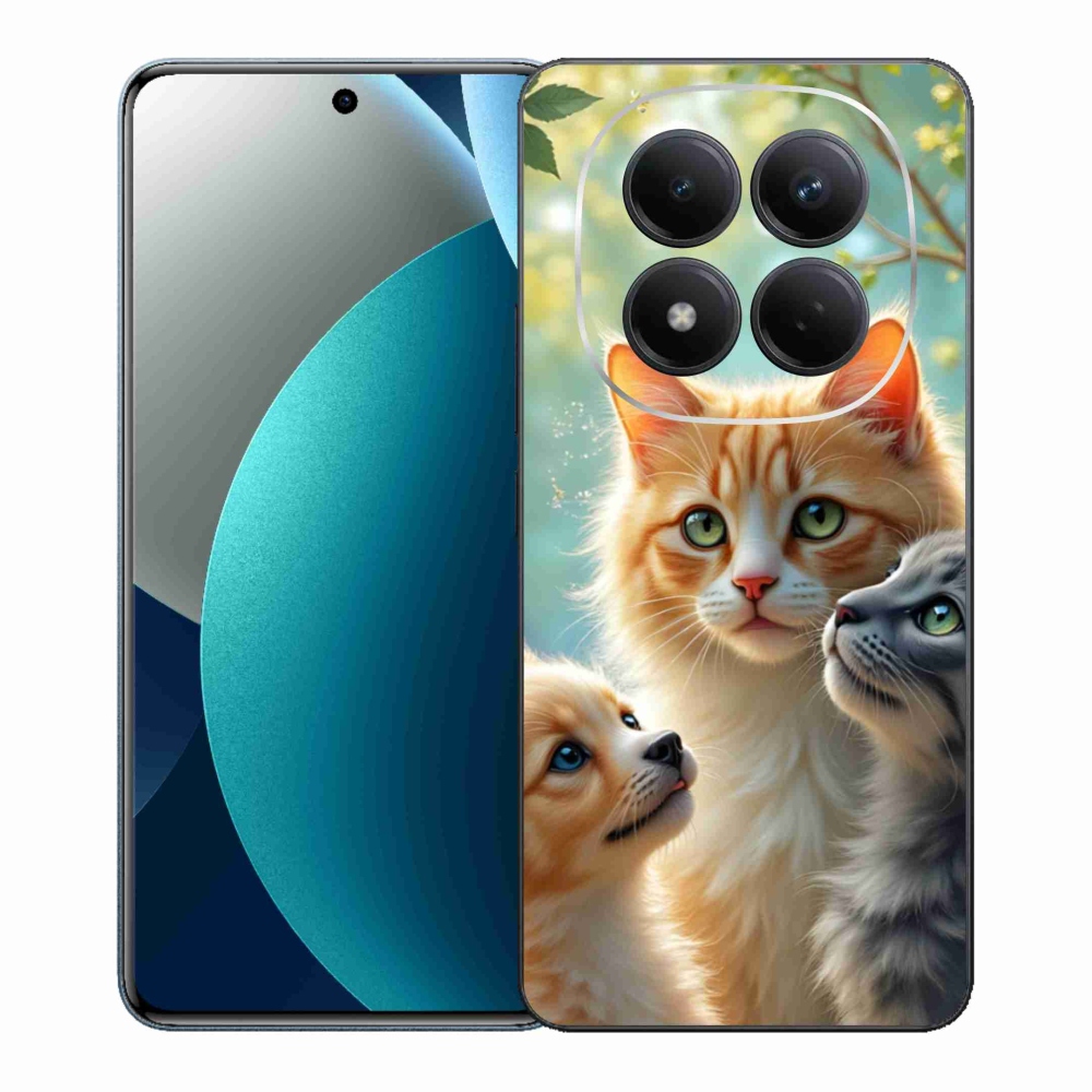 Gélový kryt mmCase na Xiaomi Redmi Note 15 Pro - zvieracie priateľstvo 2