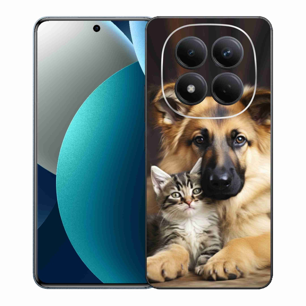 Gélový kryt mmCase na Xiaomi Redmi Note 15 Pro - zvieracie priateľstvo