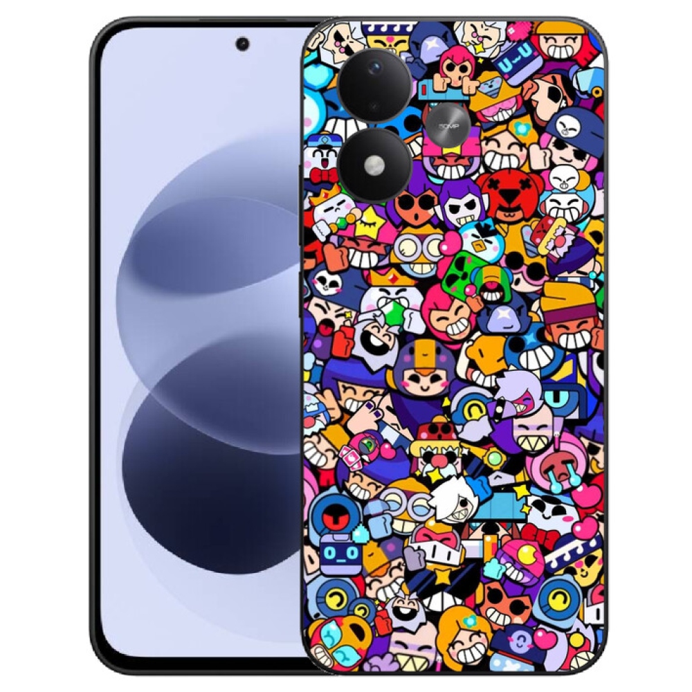 Gélový kryt mmCase na Xiaomi Redmi Note 17 4G/5G - brawl stars 2