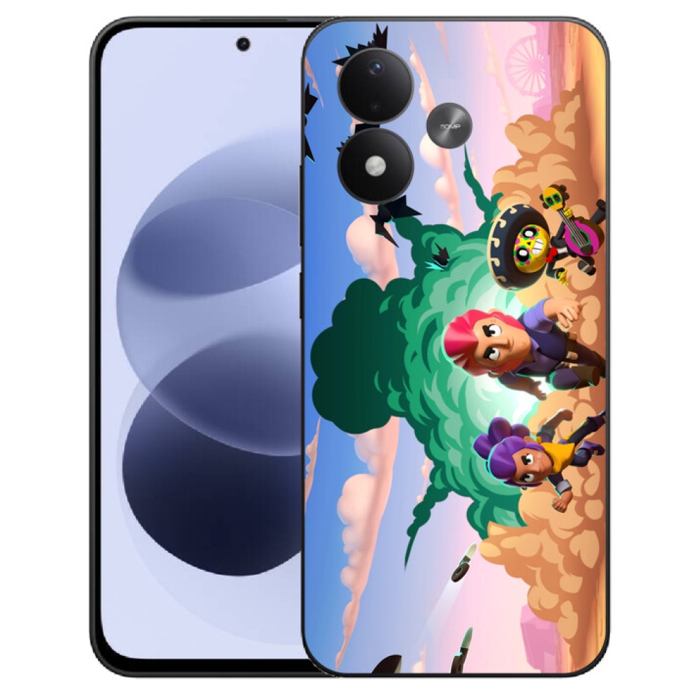Gélový kryt mmCase na Xiaomi Redmi Note 17 4G/5G - brawl stars