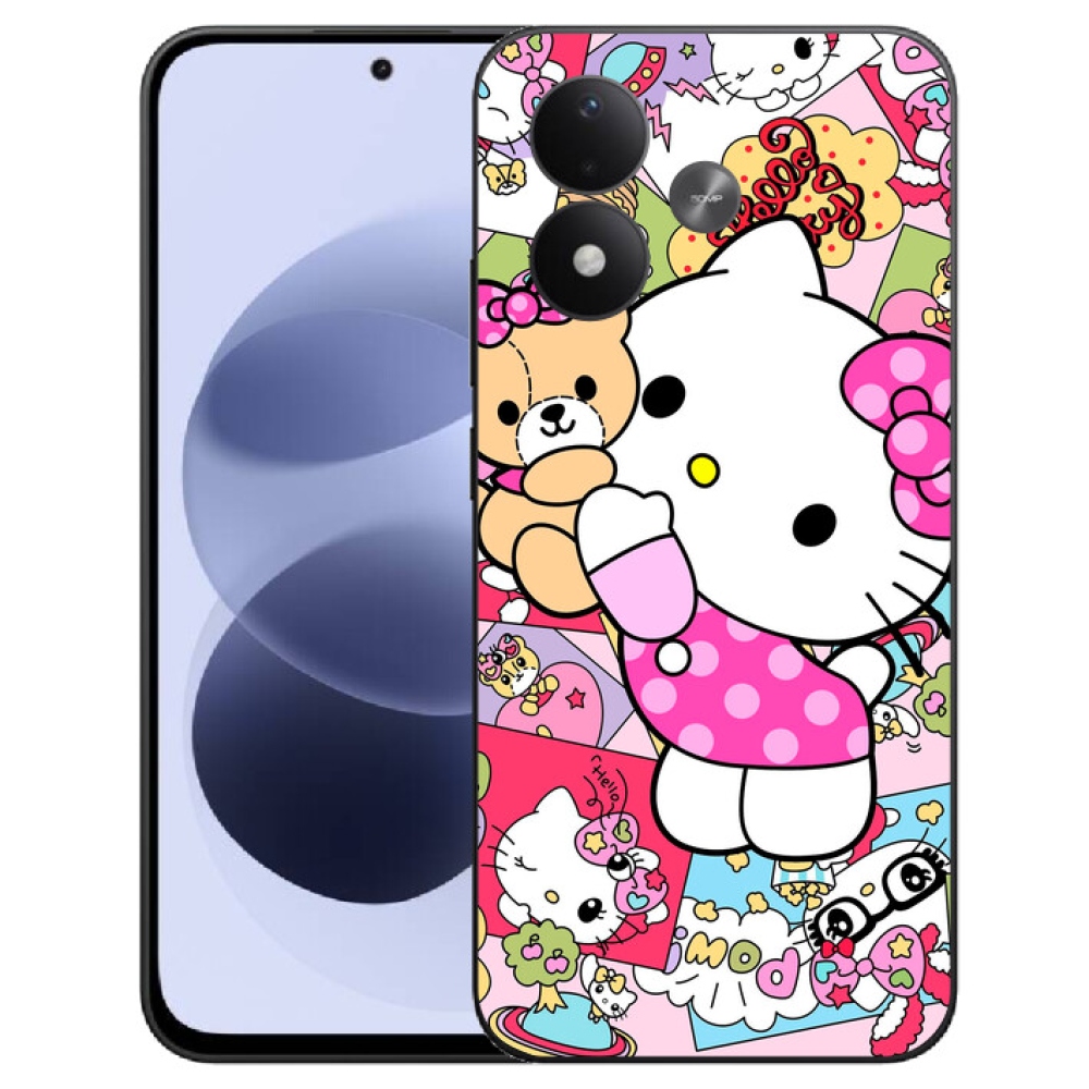 Gélový kryt mmCase na Xiaomi Redmi Note 17 4G/5G - cute kitty