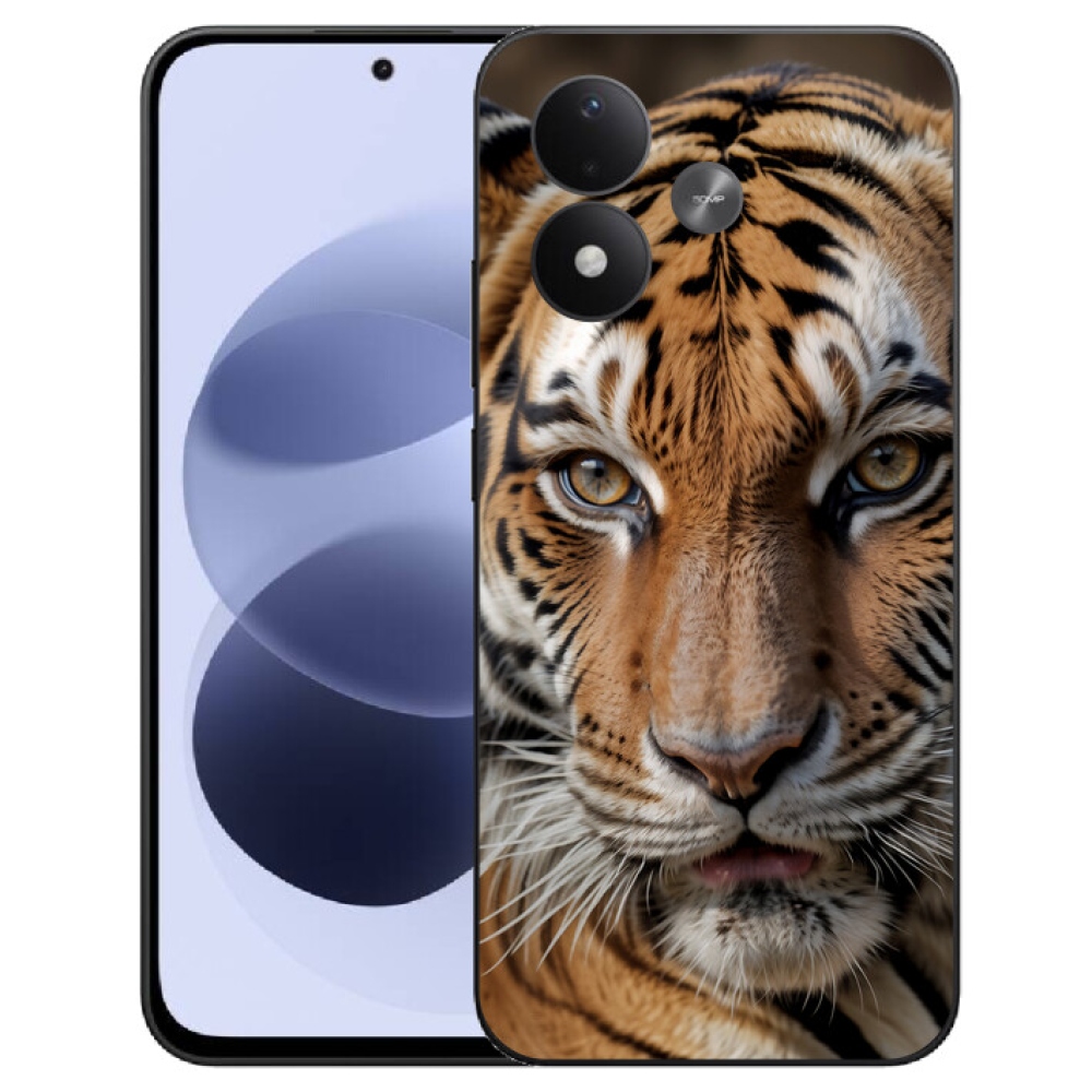 Gélový kryt mmCase na Xiaomi Redmi Note 17 4G/5G - tigrie pohľad