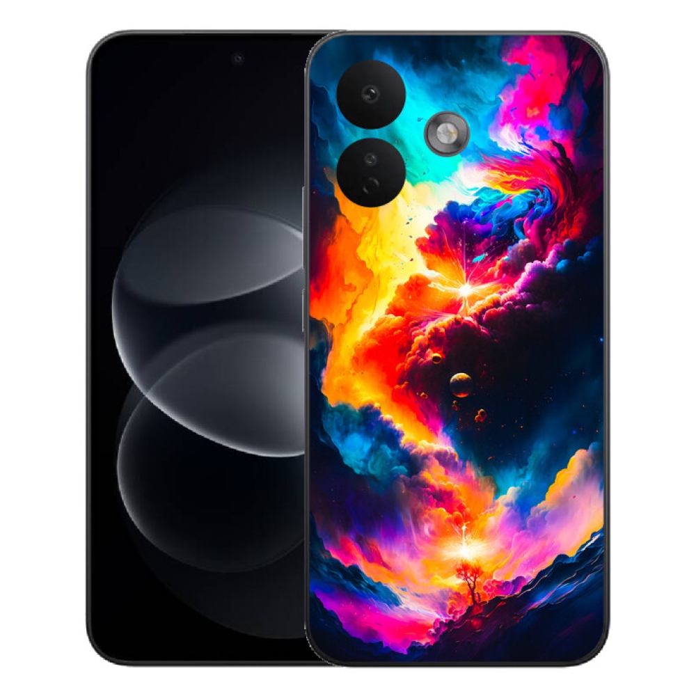 Gélový kryt mmCase na Xiaomi Redmi Note 17 Pro 5G - abstraktný motív