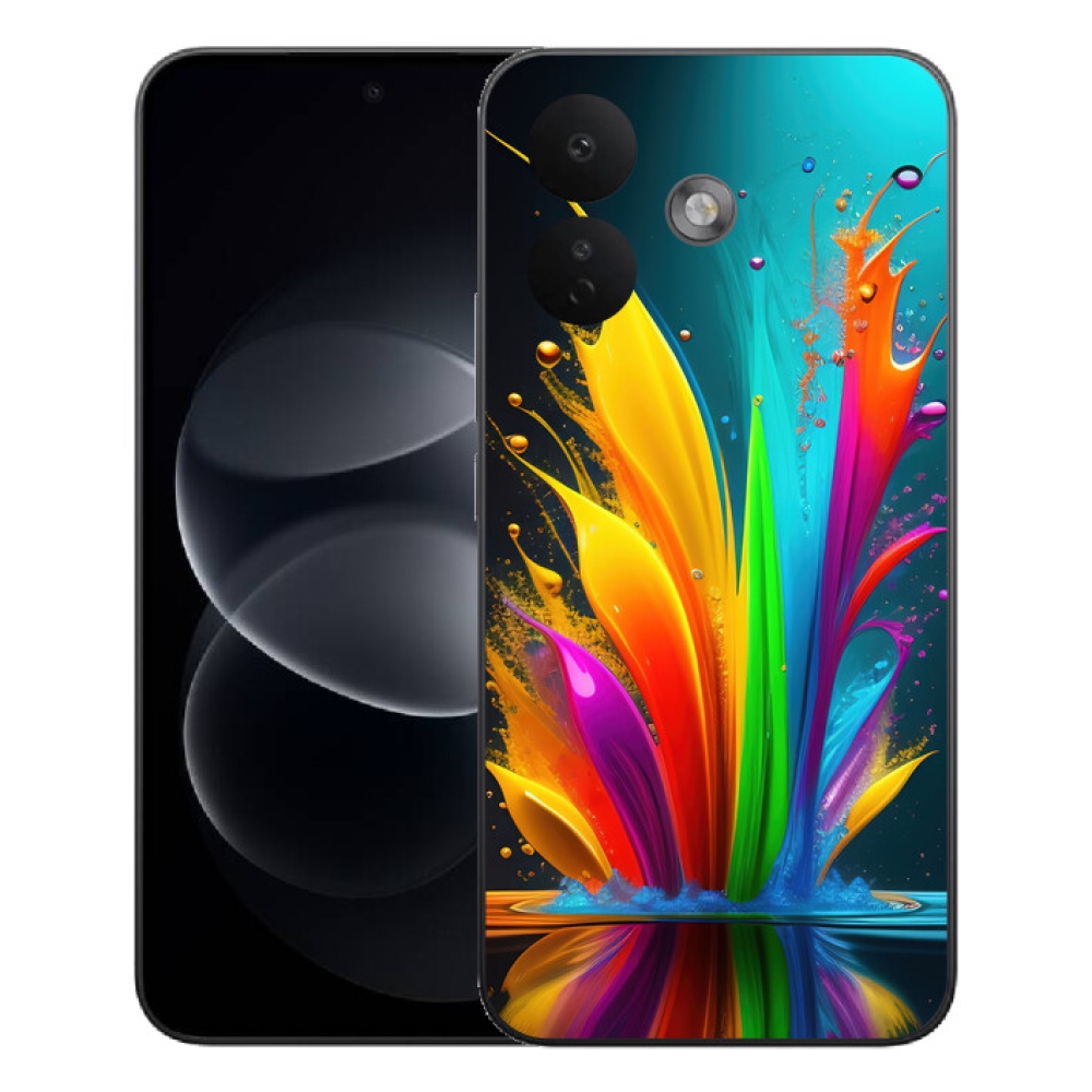 Gélový kryt mmCase na Xiaomi Redmi Note 17 Pro 5G - abstraktný motív 1