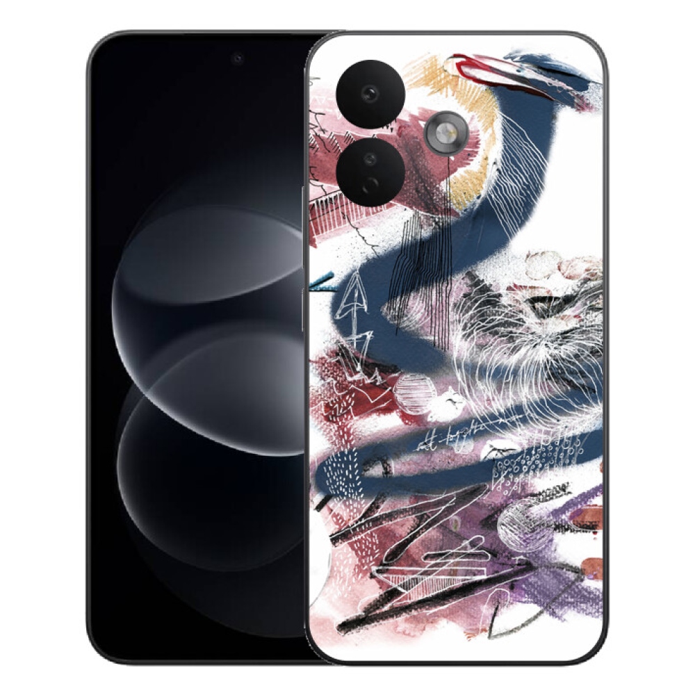 Gélový kryt mmCase na Xiaomi Redmi Note 17 Pro 5G - abstraktný motív 28