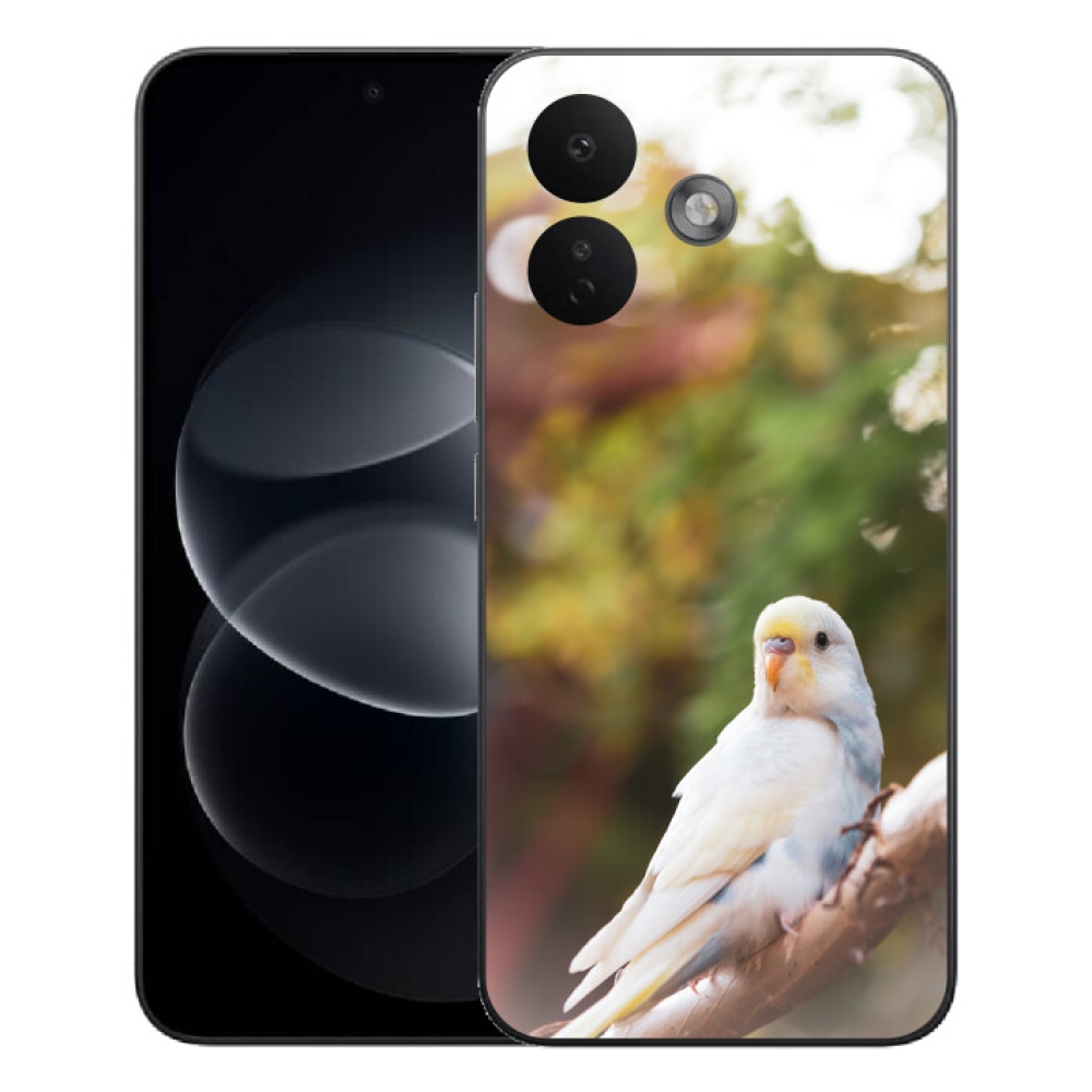 Gélový kryt mmCase na Xiaomi Redmi Note 17 Pro 5G - andulka biela