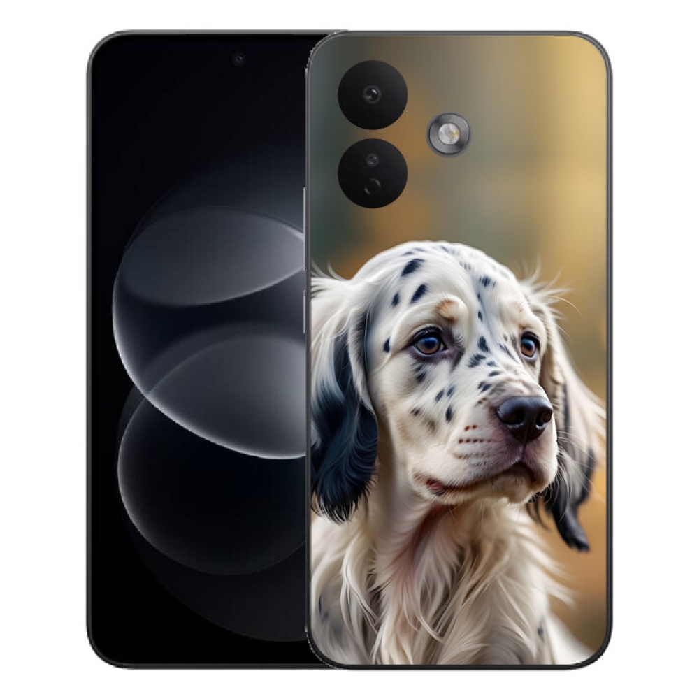 Gélový kryt mmCase na Xiaomi Redmi Note 17 Pro 5G - anglický seter