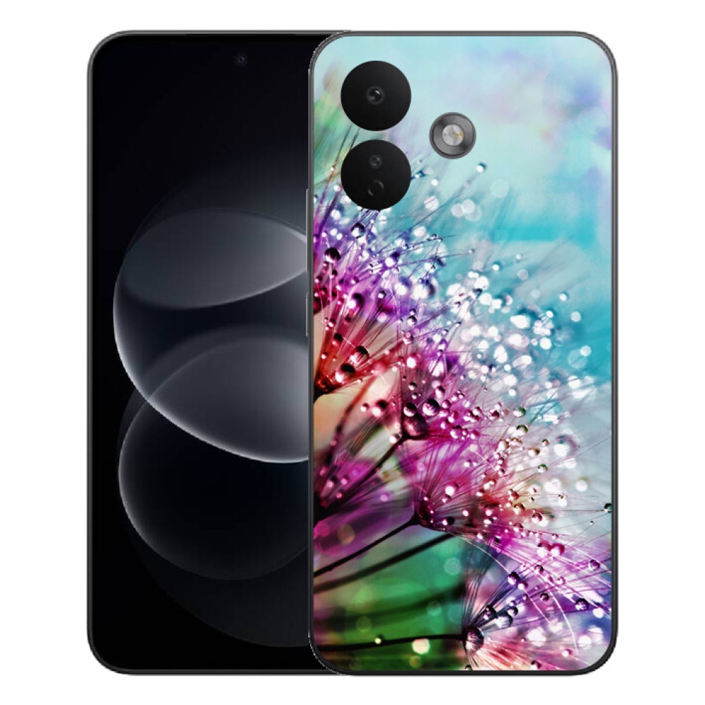 Gélový kryt mmCase na Xiaomi Redmi Note 17 Pro 5G - farebné kvety