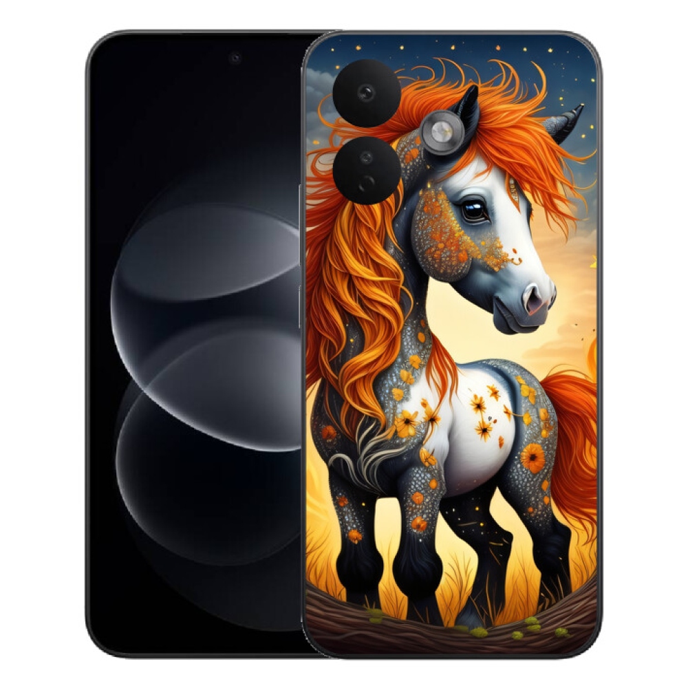 Gélový kryt mmCase na Xiaomi Redmi Note 17 Pro 5G - farebný poník