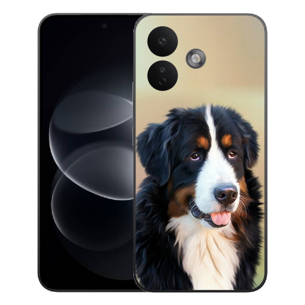 Gélový kryt mmCase na Xiaomi Redmi Note 17 Pro 5G - bernský salašnícky pes