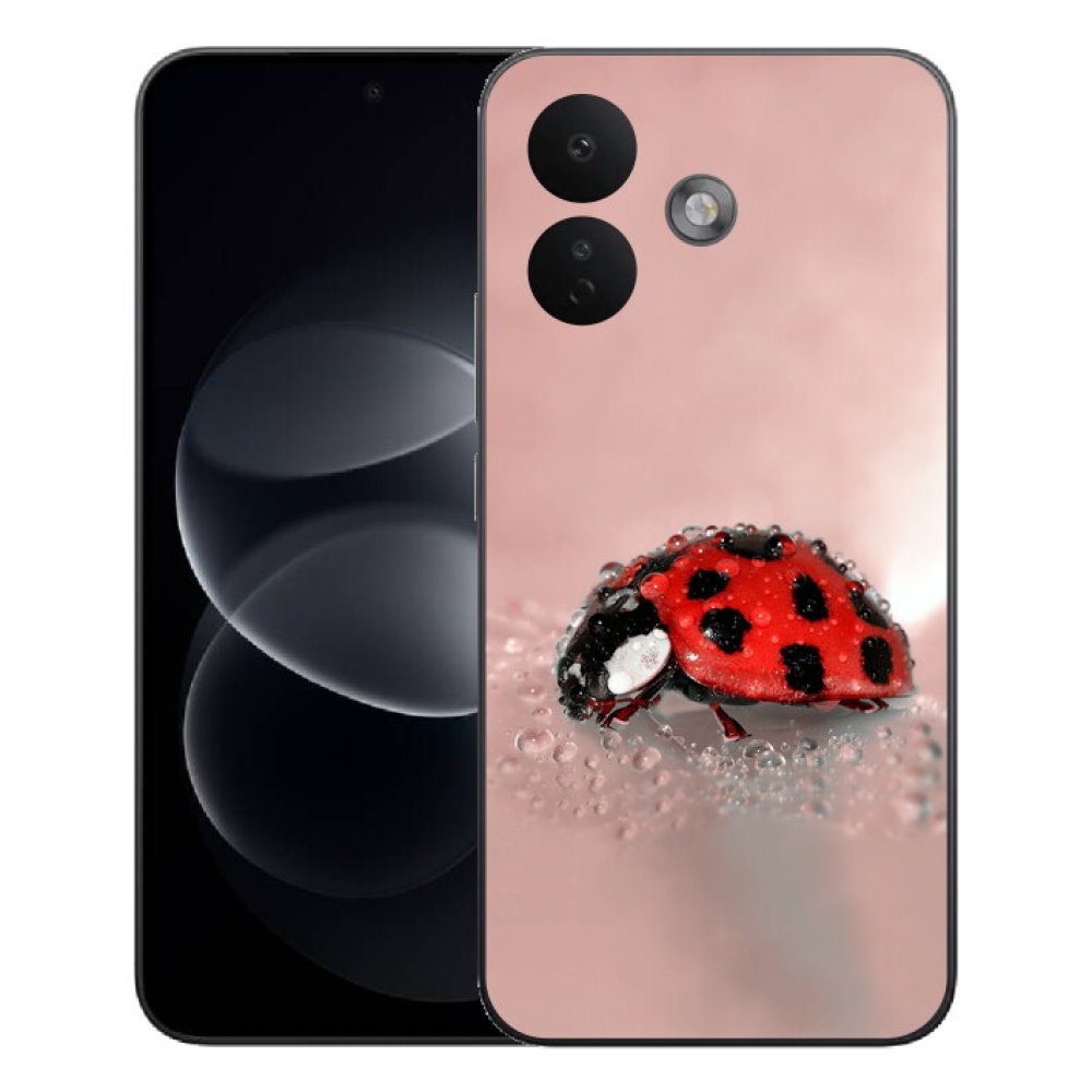 Gélový kryt mmCase na Xiaomi Redmi Note 17 Pro 5G - lienka
