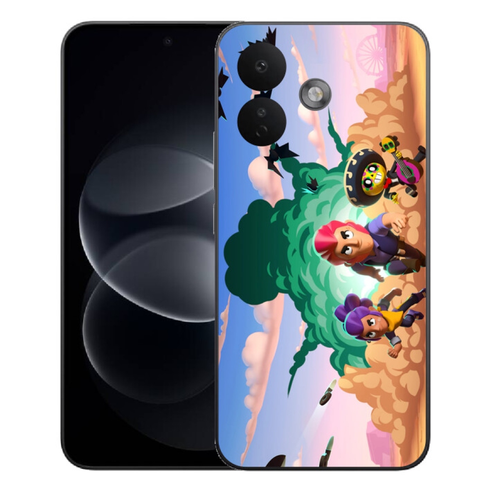 Gélový kryt mmCase na Xiaomi Redmi Note 17 Pro 5G - brawl stars