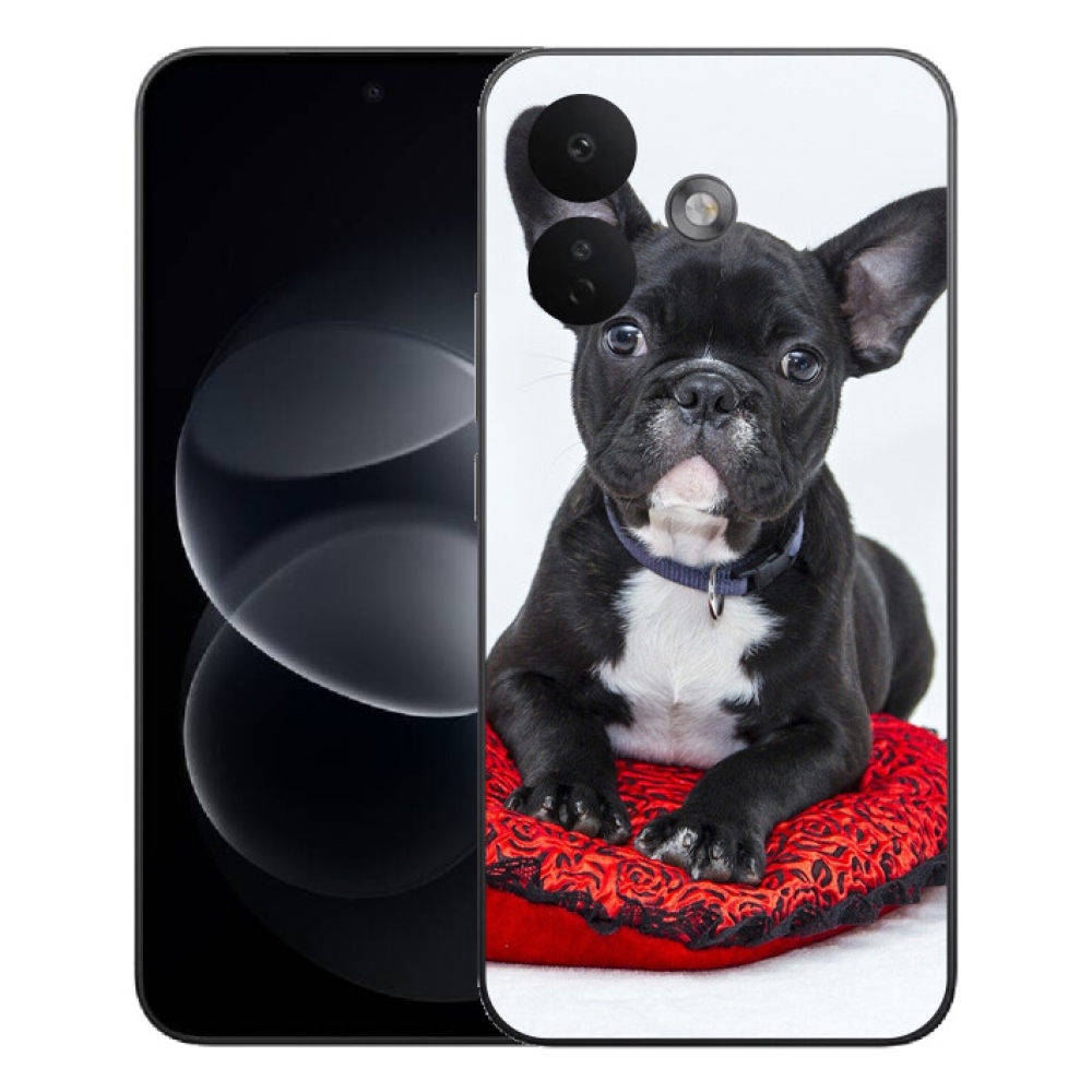Gélový kryt mmCase na Xiaomi Redmi Note 17 Pro 5G - buldog