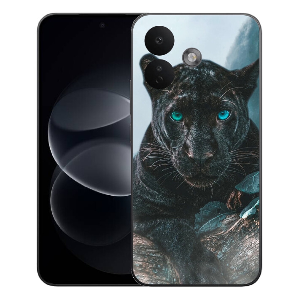 Gélový kryt mmCase na Xiaomi Redmi Note 17 Pro 5G - čierny panter