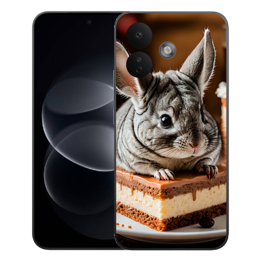 Gélový kryt mmCase na Xiaomi Redmi Note 17 Pro 5G - činčila