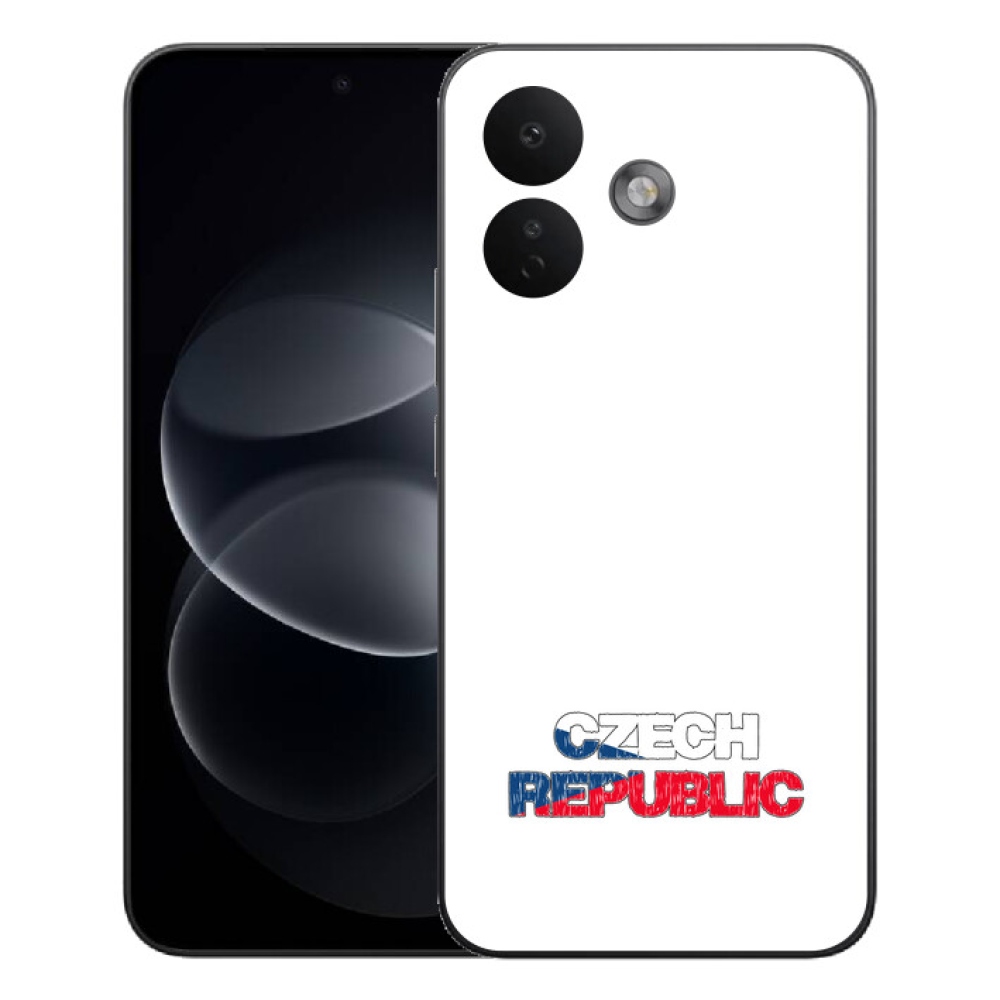 Gélový kryt mmCase na Xiaomi Redmi Note 17 Pro 5G - Slovak Republic biele pozadie