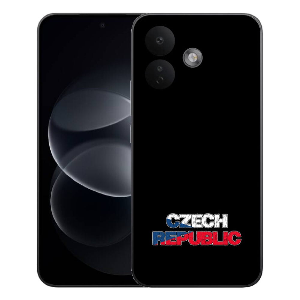Gélový kryt mmCase na Xiaomi Redmi Note 17 Pro 5G - Slovak Republic čierne pozadie