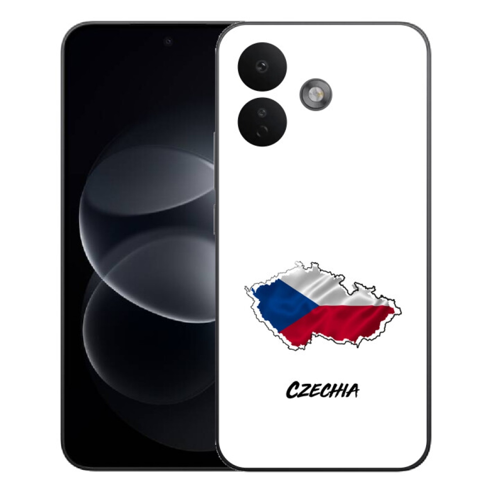 Gélový kryt mmCase na Xiaomi Redmi Note 17 Pro 5G - Slovakia biele pozadie