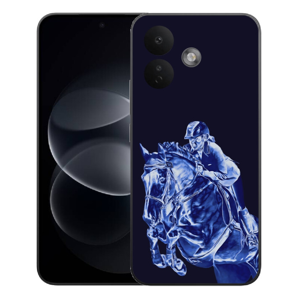 Gélový kryt mmCase na Xiaomi Redmi Note 17 Pro 5G - dostihový kôň