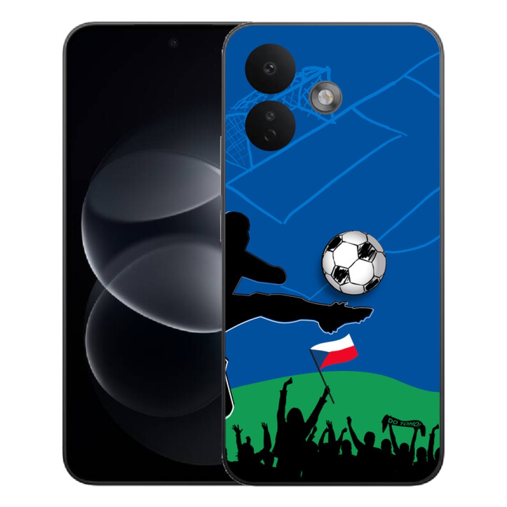 Gélový kryt mmCase na Xiaomi Redmi Note 17 Pro 5G - fanúšikovia futbalu