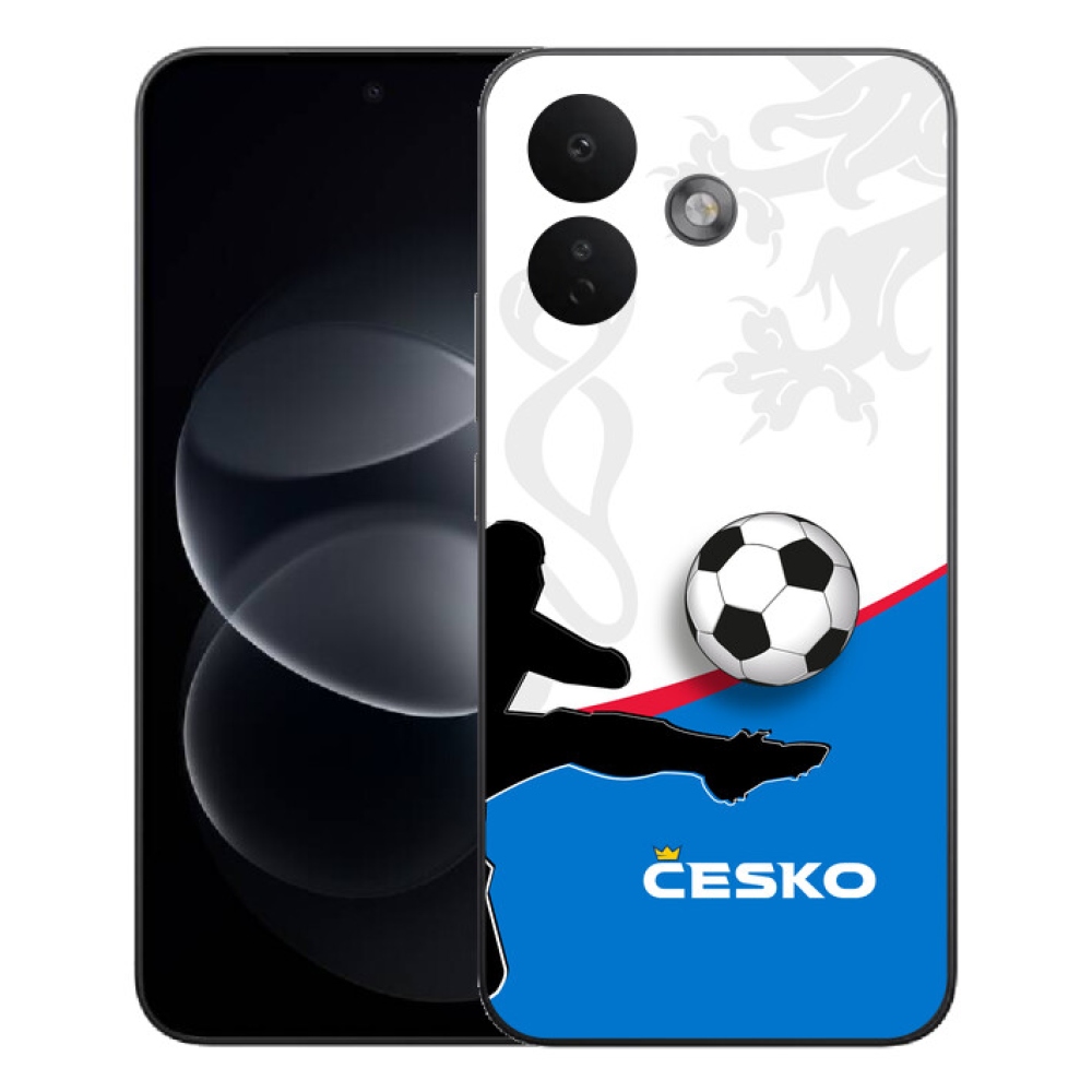 Gélový kryt mmCase na Xiaomi Redmi Note 17 Pro 5G - futbal Česko 3