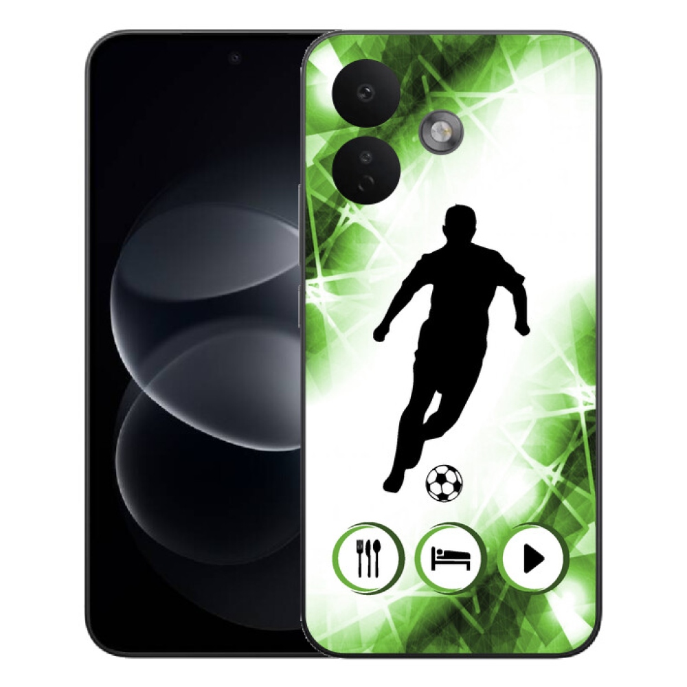 Gélový kryt mmCase na Xiaomi Redmi Note 17 Pro 5G - futbalista