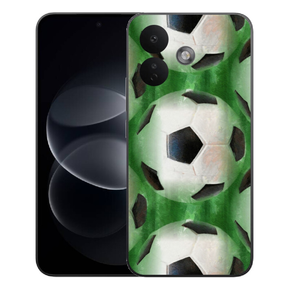 Gélový kryt mmCase na Xiaomi Redmi Note 17 Pro 5G - futbalová lopta