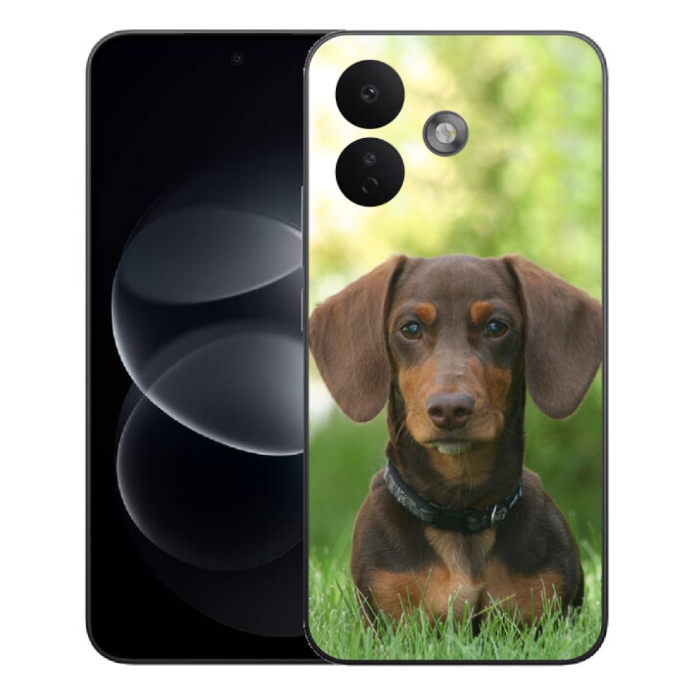 Gélový kryt mmCase na Xiaomi Redmi Note 17 Pro 5G - hnedý jazvečík