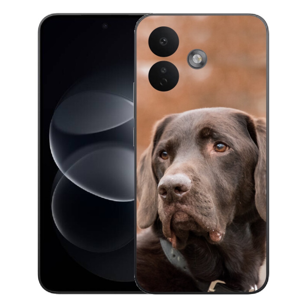 Gélový kryt mmCase na Xiaomi Redmi Note 17 Pro 5G - hnedý labrador