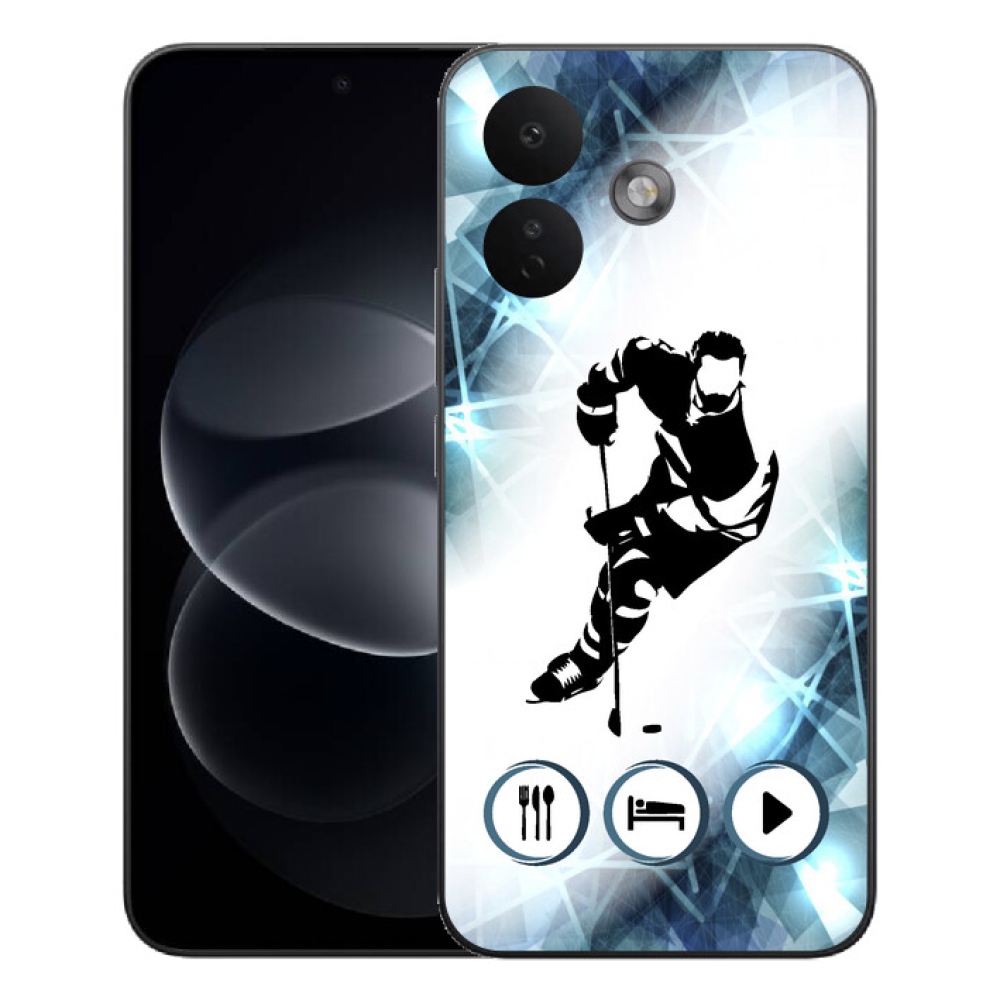 Gélový kryt mmCase na Xiaomi Redmi Note 17 Pro 5G - hokej 1