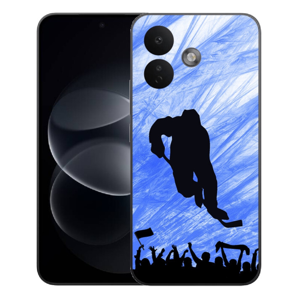 Gélový kryt mmCase na Xiaomi Redmi Note 17 Pro 5G - hokejový hráč