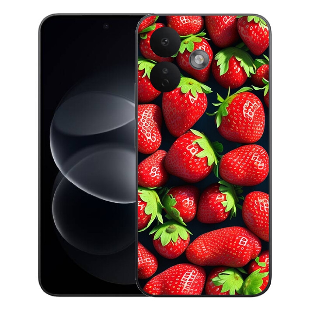 Gélový kryt mmCase na Xiaomi Redmi Note 17 Pro 5G - jahody